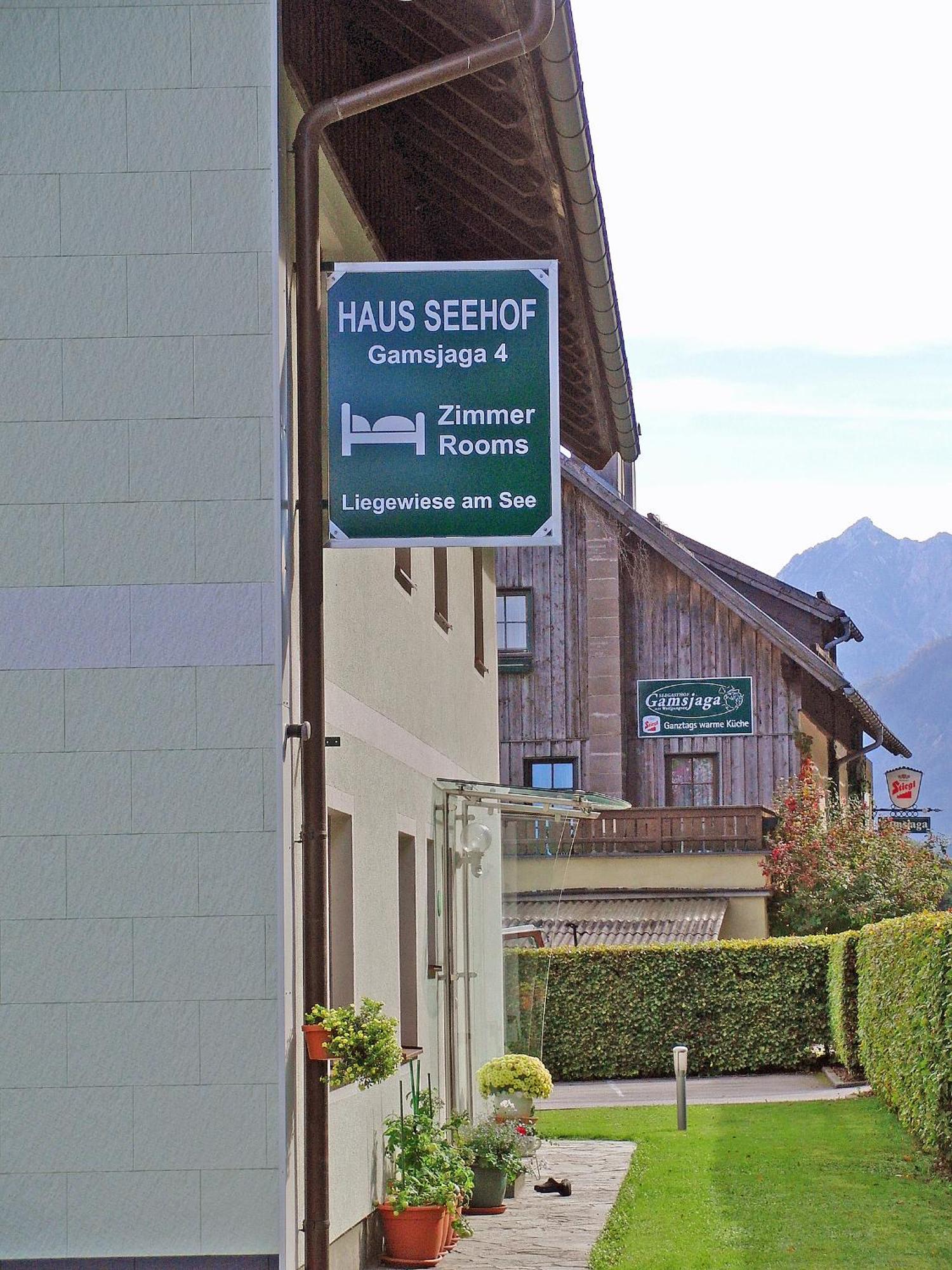 Haus Seehof Sankt Gilgen Exterior foto